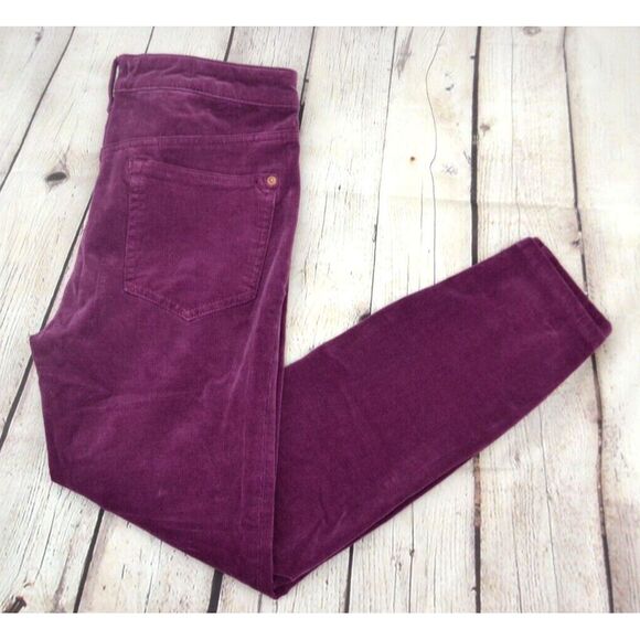 PILCRO and the LETTERPRESS Anthropologie High Rise Skinny Corduroy Pants 28 - Picture 2 of 9